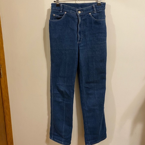 Pinstripe jeans - Picture 2 of 4